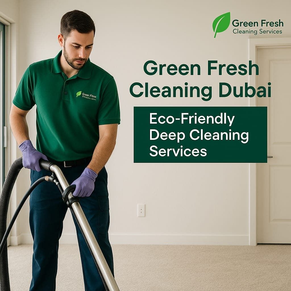 Office cleaning crew from Green Fresh Cleaning Dubai