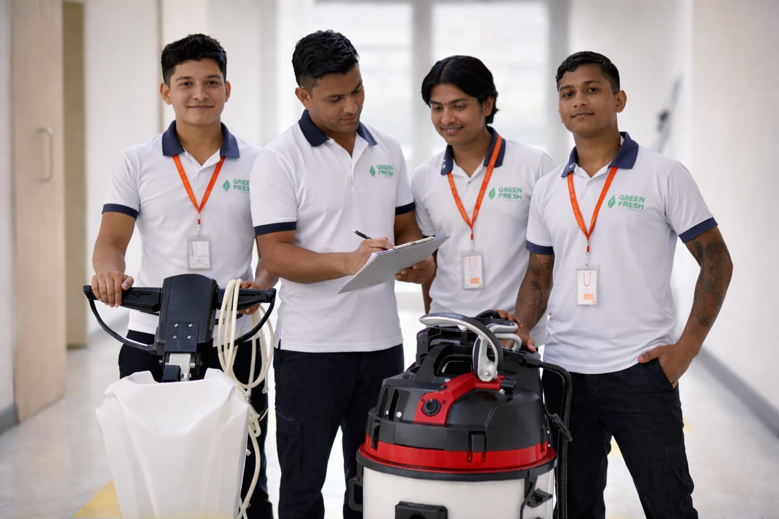 Move-in deep cleaning in Dubai - professional cleaning team