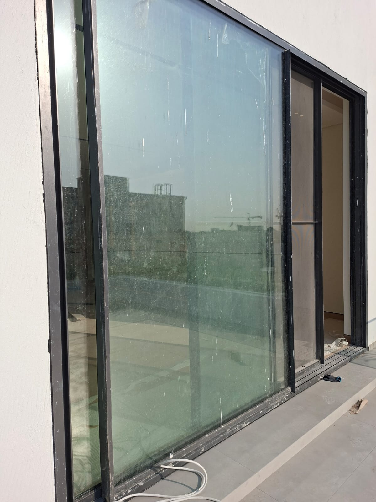 Before bedroom cleaning